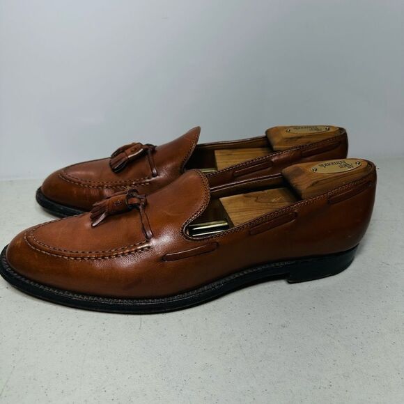 Alden 662 - Tassel Loafer - Tan Calfskin - Picture 4 of 9